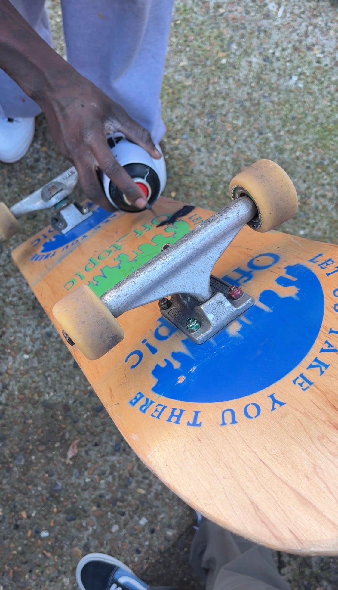 SLAWN x OFF_TOP!C SKATE DECKS